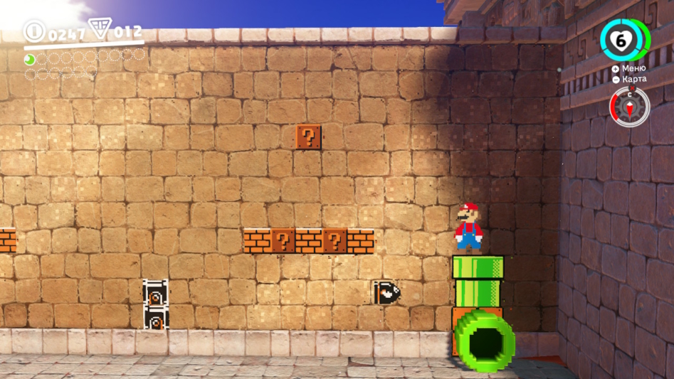 Держись за кепку крепко – обзор Super Mario Odyssey