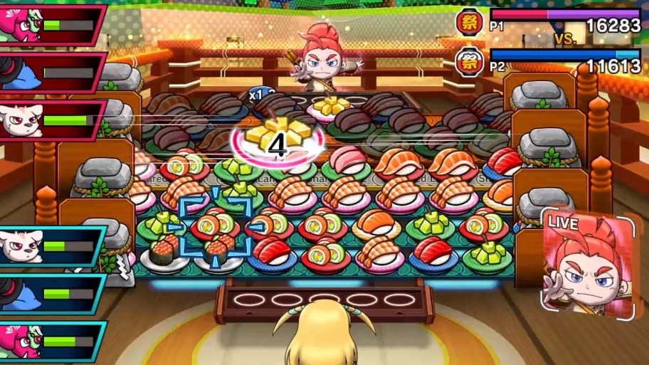 Sushi Striker: The Way of Sushido обзор игры