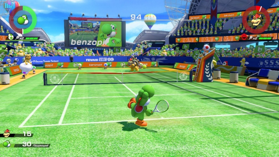 Mario Tennis Aces обзор игры