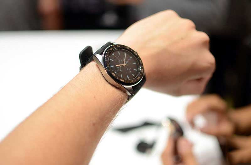 LG Watch W7 гибридные часы