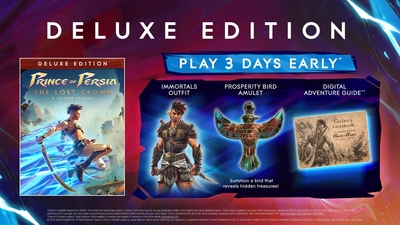 Ubisoft напомнила о раннем доступе к Prince of Persia: The Lost Crown для покупателей Deluxe-издания