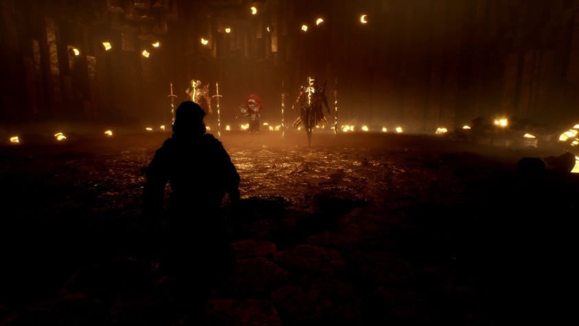 Мим Монолита под охраной Света (Clair) и Тени (Obscur).