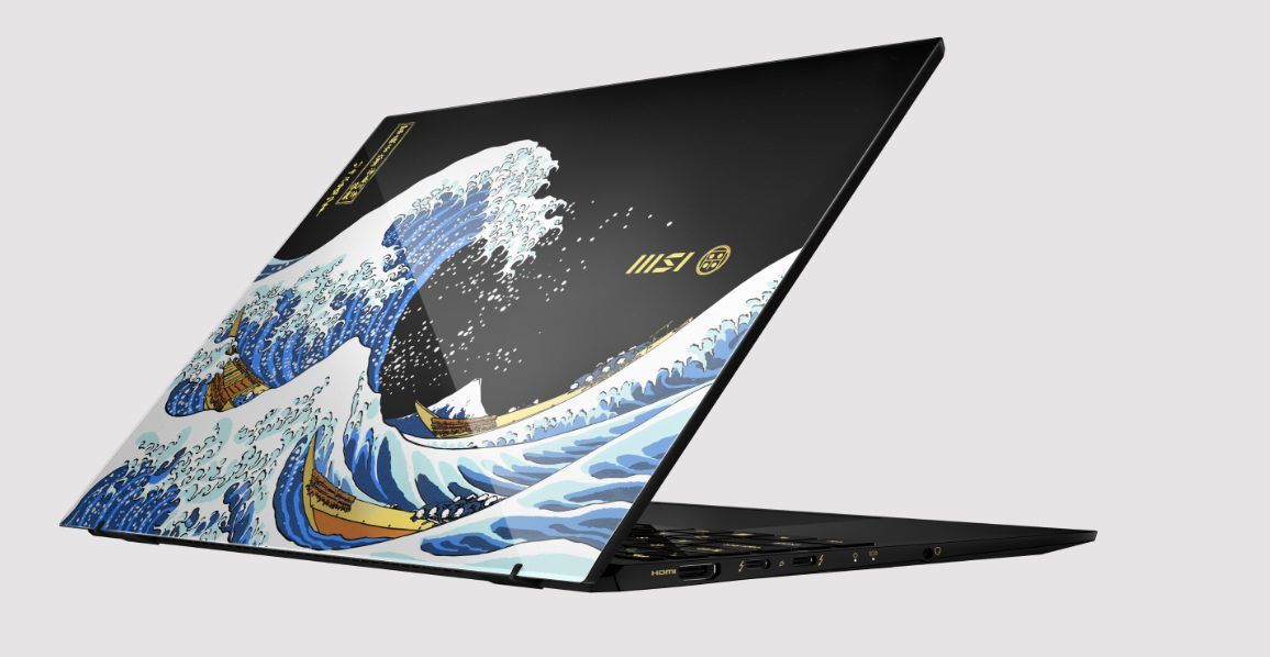 MSI снова удивила: мощные ноуты, геймерские консоли и дизайн с Хокусаем
