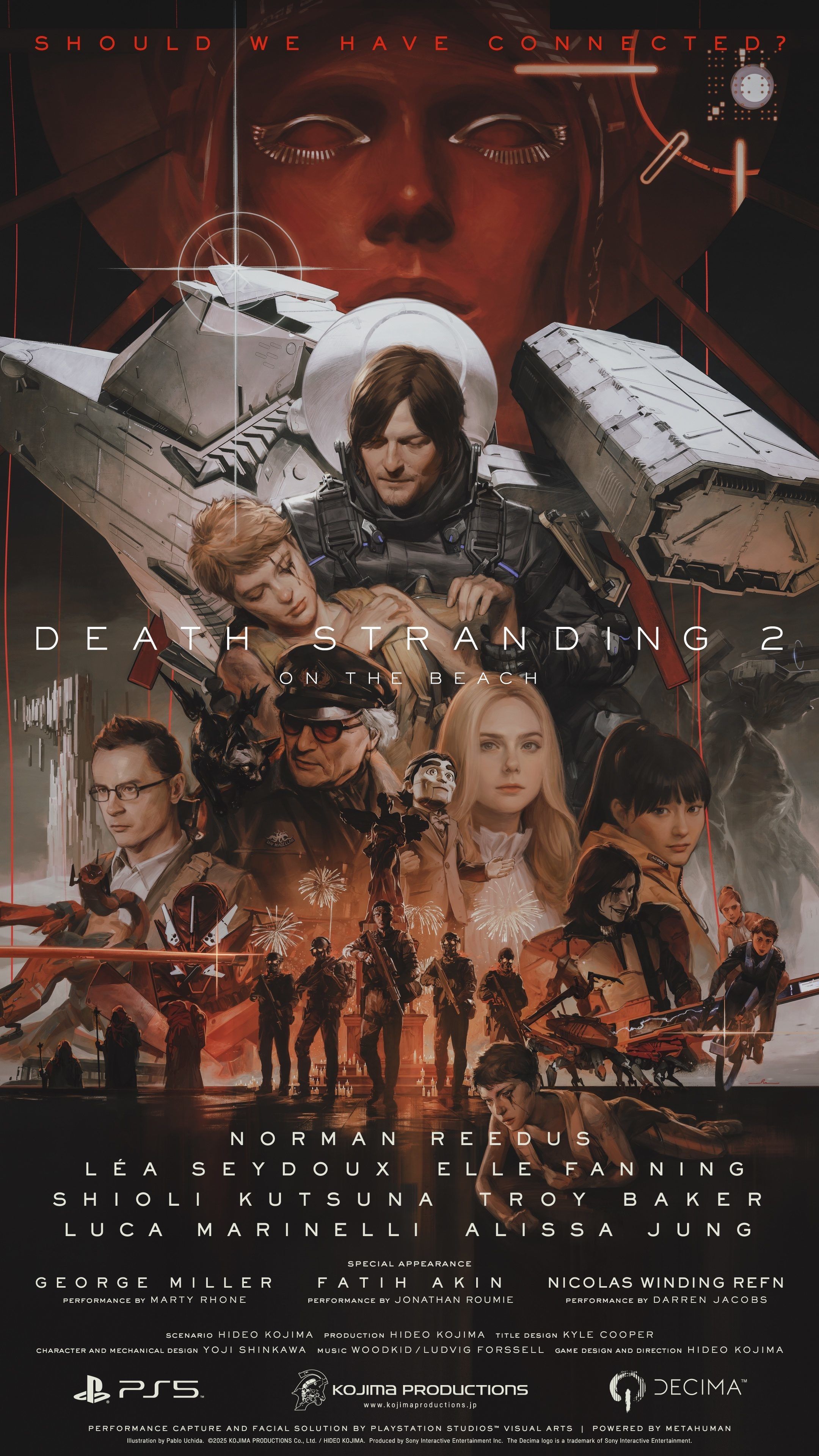 Хидео Кодзима стал героем стильной фотосессии перед выходом Death Stranding 2 — финальный трейлер PS5-эксклюзива готов