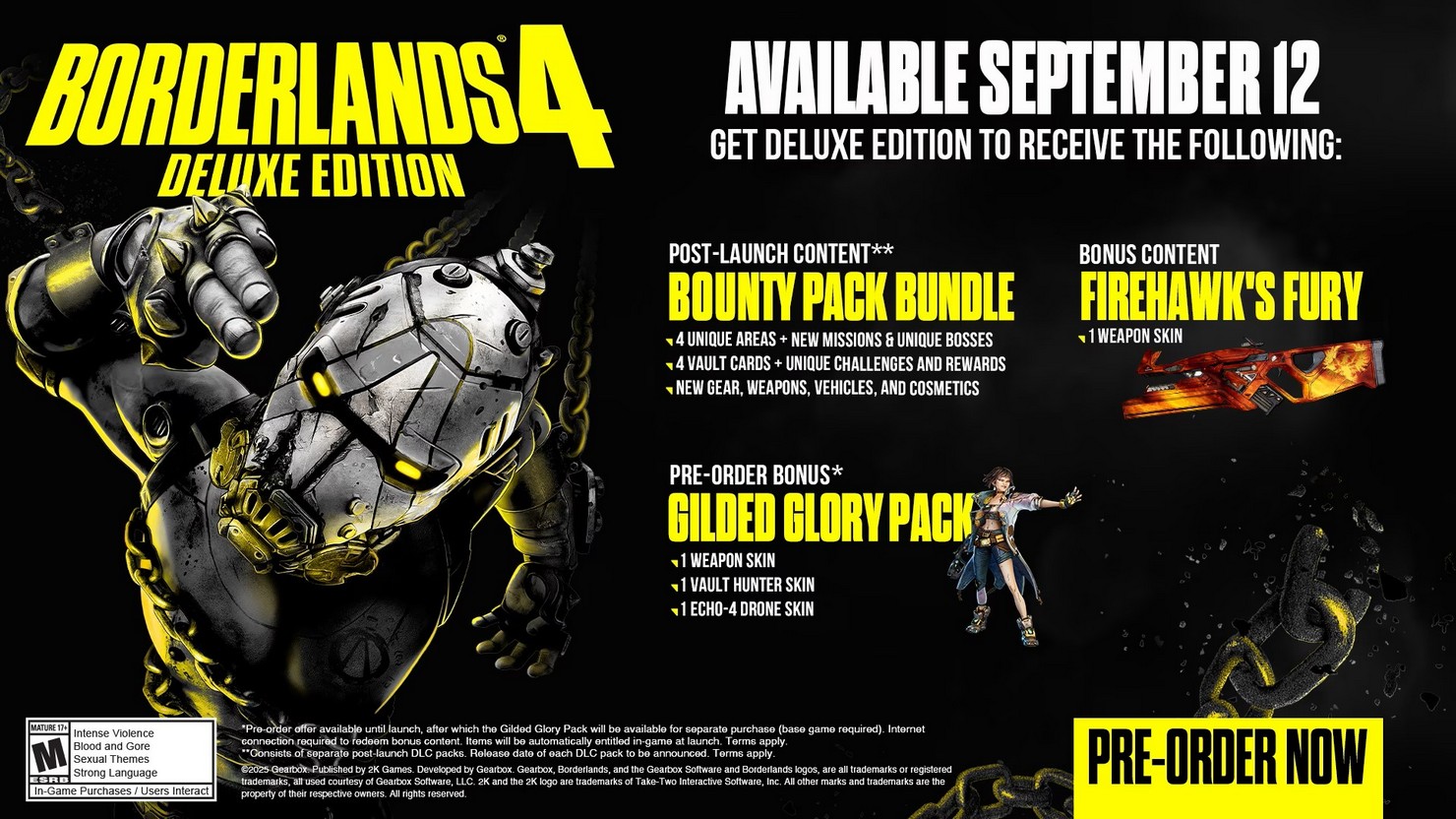 Сюжетный трейлер Borderlands 4 напирает на эпик вместо шутеек