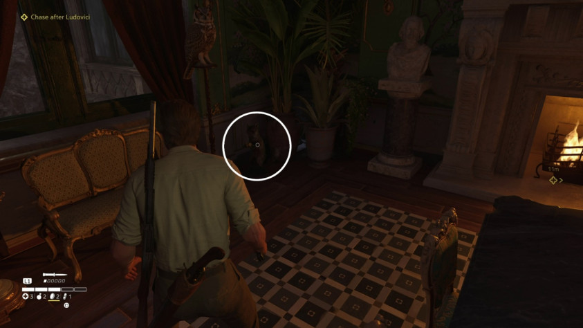 Но&amp;nbsp;перед этим загляните в&amp;nbsp;комнату, где Энцо только что разговаривал с&amp;nbsp;Лудовичи,&amp;nbsp;— в&amp;nbsp;углу у&amp;nbsp;камина ищите загадочную лисицу.