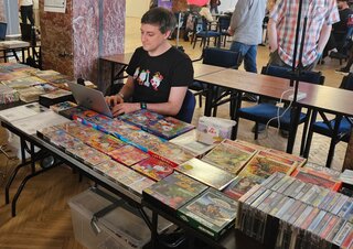 Ретро-барахолка "Идеального пикселя" на Фестивале Яндекс Музея