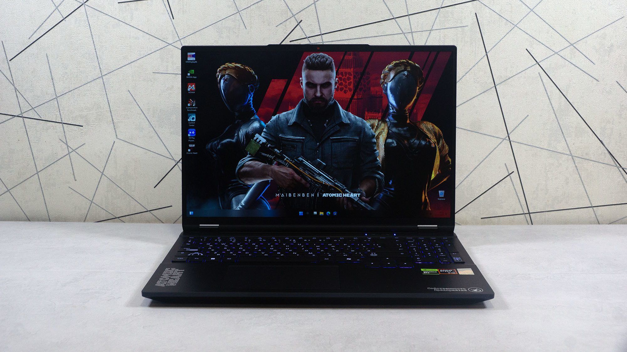 Вот тебе и пироги: Обзор ноутбука Maibenben X‑Treme Typhoon X16B в стиле Atomic Heart