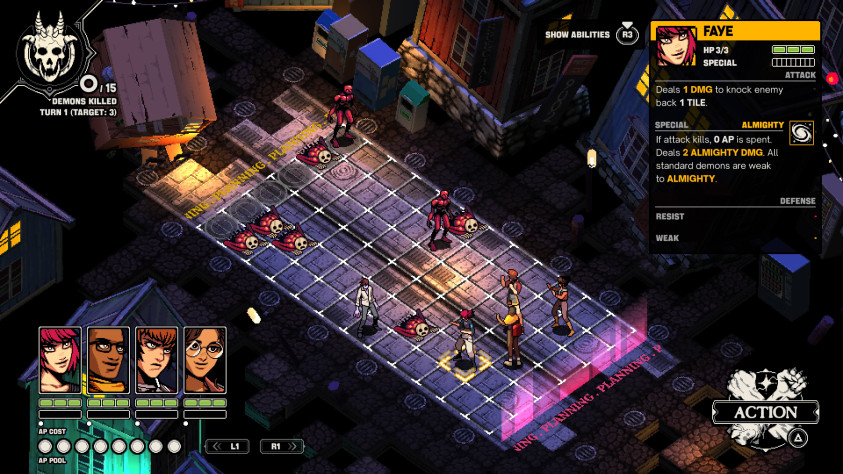 Demonschool: Обзор забавной истории с боями в духе Into the Breach