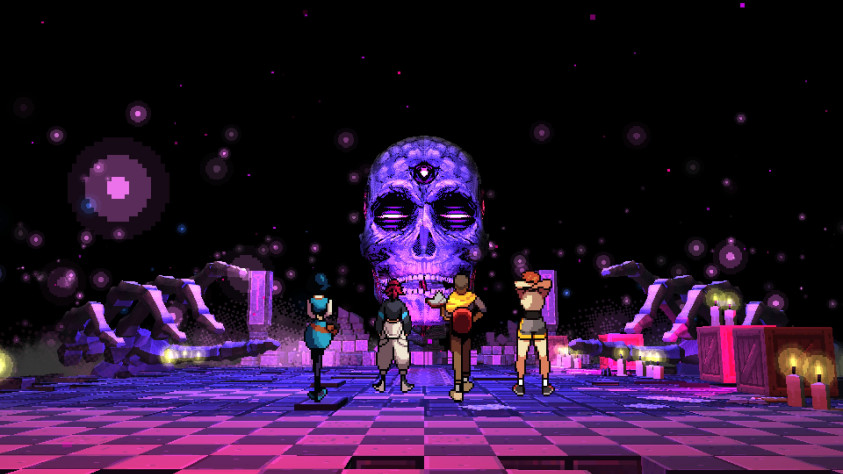 Demonschool: Обзор забавной истории с боями в духе Into the Breach