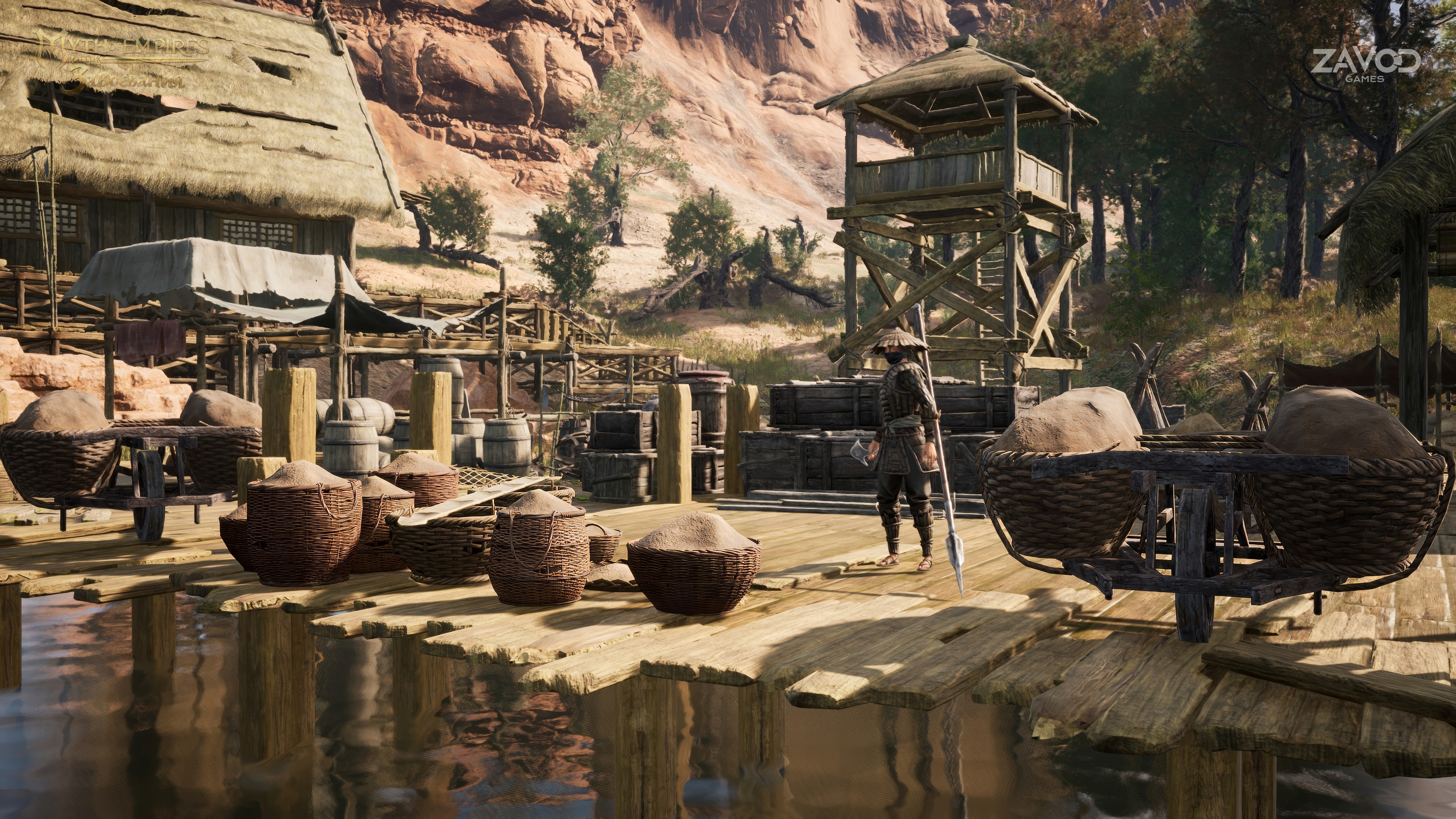 Интервью с разработчиками Myth of Empires и российским издателем ZAVOD Games