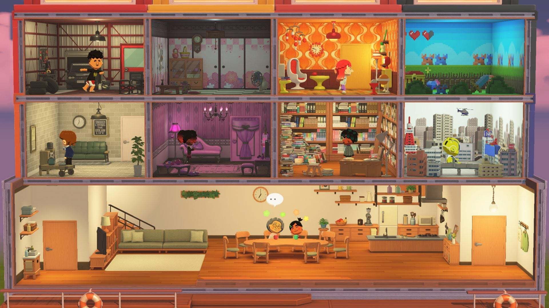 Для тех, кто устал от Animal Crossing: New Horizons: Nintendo показала Tomodachi Life: Living the Dream для Switch — выйдет 16 апреля