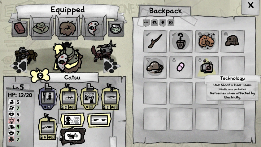 Большинство предметов можно свободно снимать и&amp;nbsp;передавать другим котам, но&amp;nbsp;есть также вещи-паразиты, которые навсегда «приклеиваются» к&amp;nbsp;персонажу.