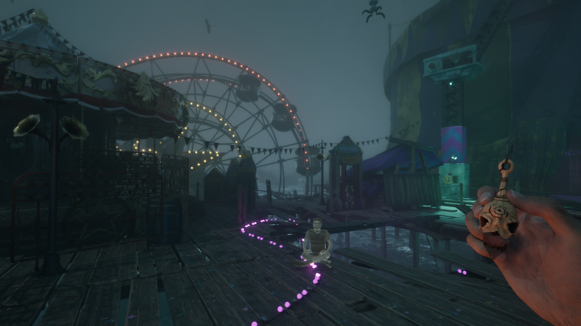 Бóльшую часть времени на&amp;nbsp;этой локации вообще нет звуков&amp;nbsp;— ни&amp;nbsp;эмбиента, ни&amp;nbsp;хоть какой-нибудь тревожной мелодии.