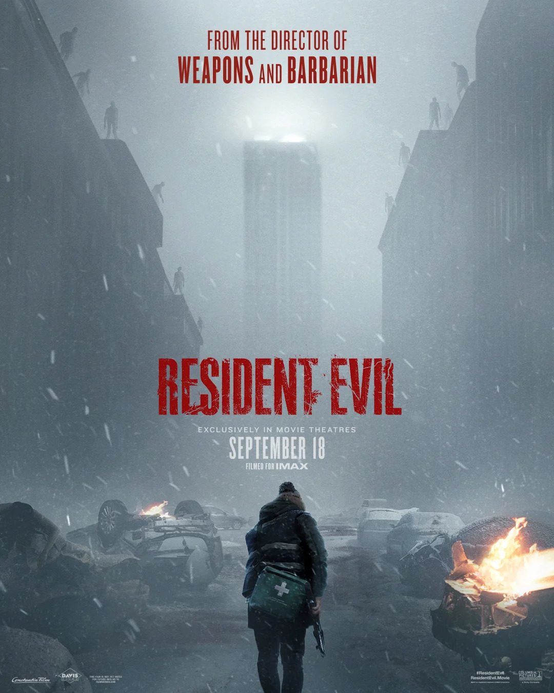 Появились первые постеры фильма Resident Evil от режиссёра «Варвара» — Sony показала новые кадры