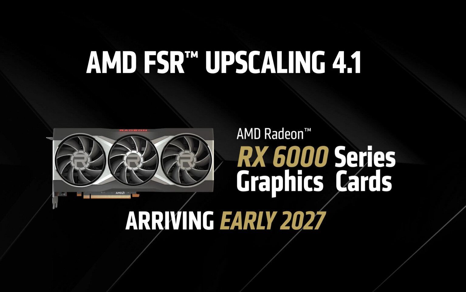 Официально: Видеокарты AMD Radeon RX 7000 получат поддержку FSR 4.1 в июле, Radeon RX 6000 — в начале 2027 года