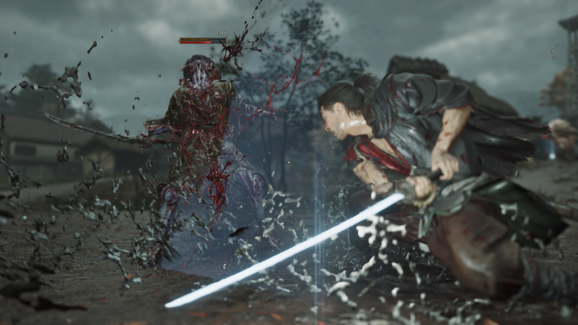 Хотя в&amp;nbsp;Onimusha нет смены дня и&amp;nbsp;ночи (над Киото перманентно вьются тучи), погода в&amp;nbsp;экшене динамическая&amp;nbsp;— временами на&amp;nbsp;улицах начинает моросить дождь, из-за чего дороги превращаются в&amp;nbsp;грязь.