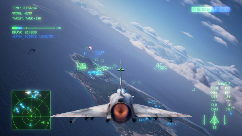 Ace Combat 8: Wings of Theve: Обзор авиасимулятора высокого полёта